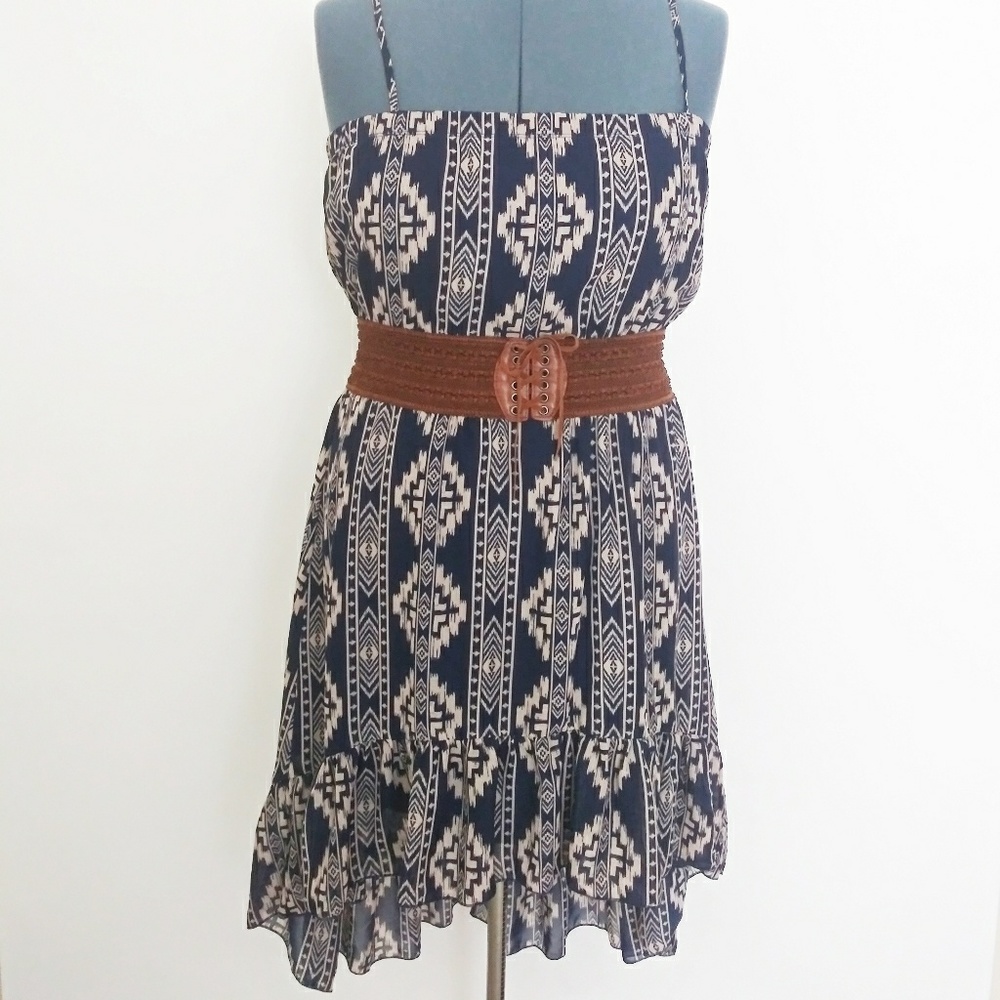 Rue21 Geo Spaghetti Strap Dress